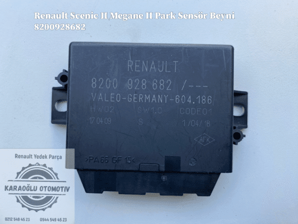 8200928682 Renault Scenic II Megane II Park Sensör Beyni