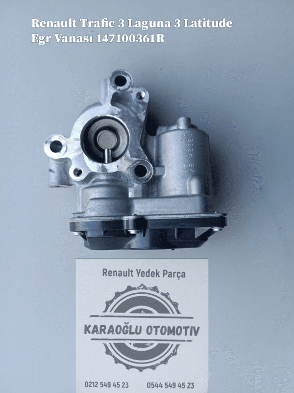 147100361R Renault Trafic 3 Laguna 3 Latitude Egr Vanası