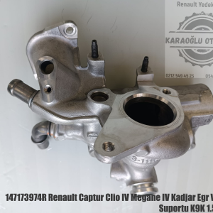 147173974R Renault Captur Clio IV Megane IV Kadjar Egr Vanası Suportu K9K 1.5 Dizel