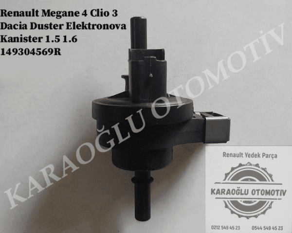 149304569R Renault Megane 4 Clio 3 Dacia Duster 1.5 Elektronova Kanister