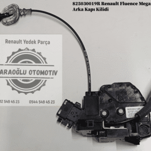 825030019R Renault Fluence Megane 3 Sol Arka Kapı Kilidi