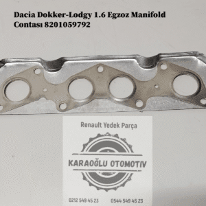 8201059792 Dacia Dokker Lodgy 1.6 Egzoz Manifold Contası