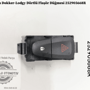 252905668R Dacia Dokker Lodgy Dörtlü Flaşör Düğmesi