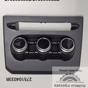 275105451R 275104033R Dacia Duster Digital Kalorifer Kumanda Paneli