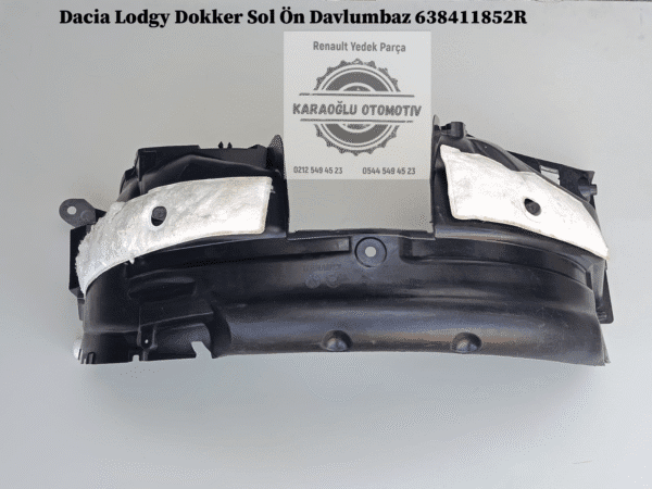 638411852R Dacia Lodgy Dokker Sol Ön Davlumbaz - Görsel 2