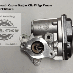 147102557R Renault Captur Kadjar Clio 4 Egr Vanası