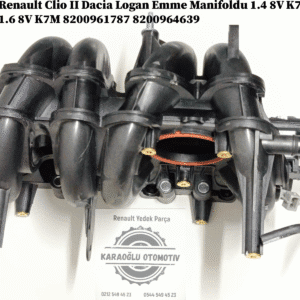 8200966437 Renault Clio 2 Dacia Logan Emme Manifoldu 1.4 8V K7J - 1.6 8V K7M