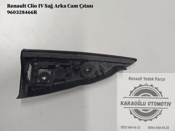960328466R Renault Clio 4 Sağ Arka Cam Çıtası - Görsel 2