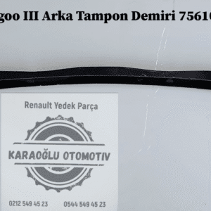 756101976R Renault Kangoo 3 Arka Tampon Demiri