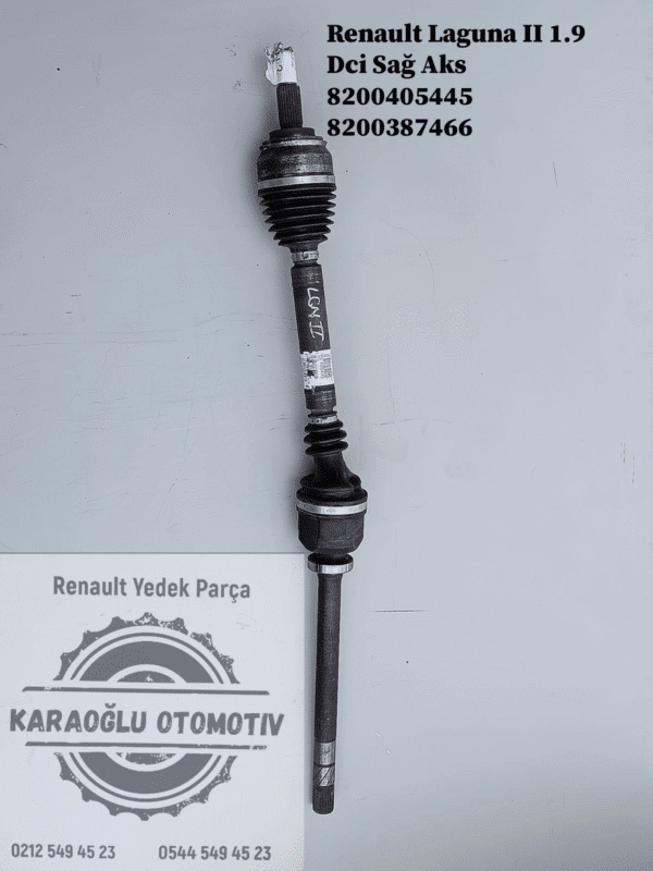 8200405445 8200387466 Renault Laguna 2 1.9 Dci Sağ Aks