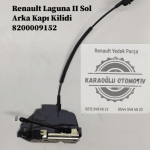 8200009152 Renault Laguna 2 Sol Arka Kapı Kilidi