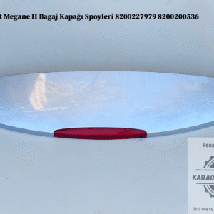7701475259 Renault Megane 2 Station Bagaj Kapağı Spoyleri