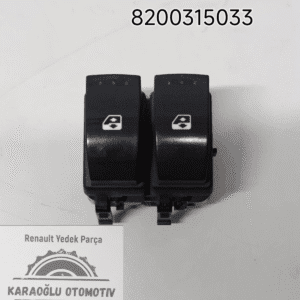 8200315033 8200108268 Renault Megane 2 Sol Ön Cam Düğmesi