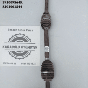 391009864R 8201061544 Renault Megane 3 Fluence 1.5 Dci Otomatik Sağ Aks