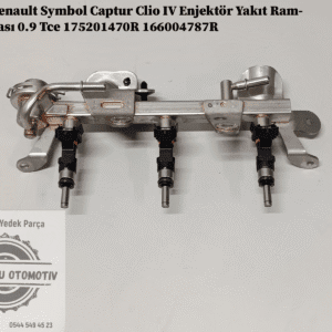 175201470R 166004787R Renault Symbol Captur Clio 4 Enjektör Yakıt Rampası 0.9 Tce