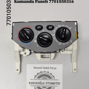 7701050316 Renault Trafic Klima Kalorifer Kumanda Paneli