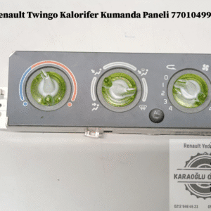 7701049962 Renault Twingo Kalorifer Kumanda Paneli