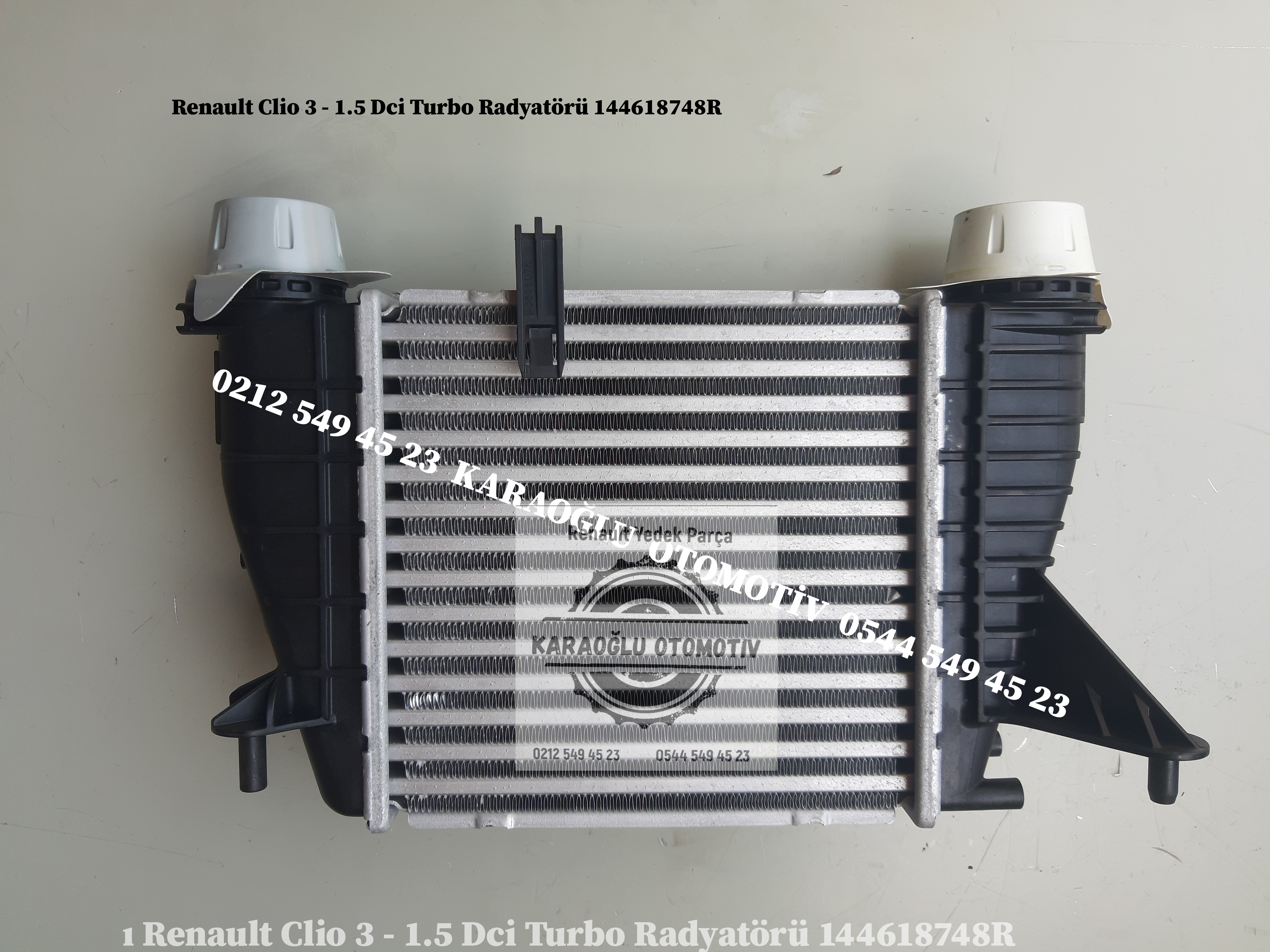 144618748R Renault Clio 3 - 1.5 Dci Turbo Radyatörü