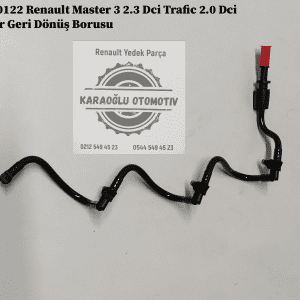 8200890122 Renault Master 3 2.3 Dci Trafic 2.0 Dci Enjektör Geri Dönüş Borusu