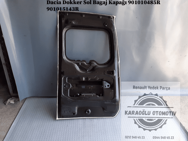 901010485R 901015143R Dacia Dokker Sol Bagaj Kapağı - Görsel 2