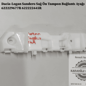 622229677R 622222445R Dacia Logan Sandero Sağ Ön Tampon Bağlantı Ayağı