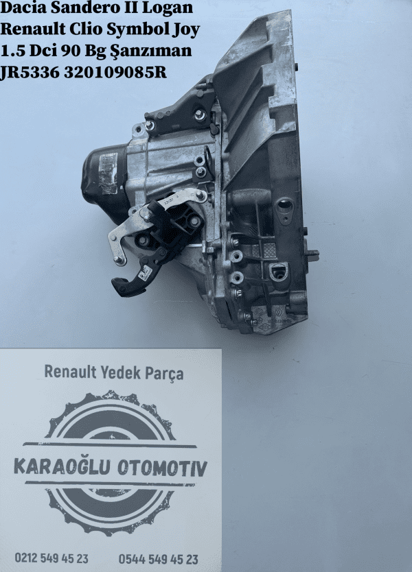 320109085R Dacia Sandero 2 Logan Renault Clio Symbol Joy 1.5 Dci 90 Bg Şanzıman JR5336 - Görsel 3