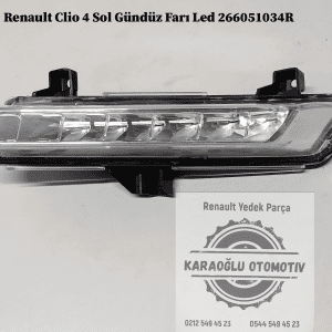 266051034R Renault Clio 4 Sol Gündüz Farı Led
