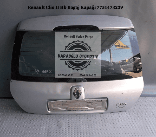 7751473239 7751469455 Renault Clio 2 Hb Bagaj Kapağı