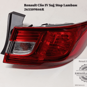 265509846R Renault Clio 4 Sağ Stop Lambası
