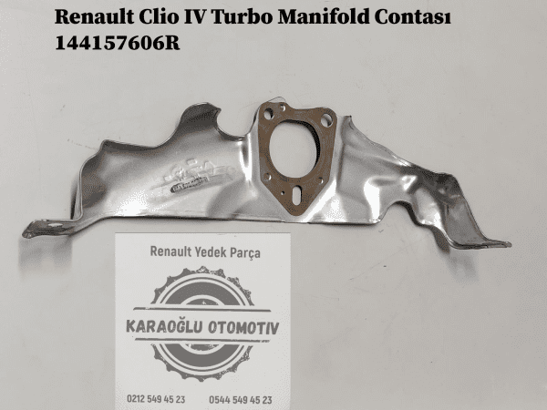 144157606R Renault Clio 4 Turbo Manifold Contası - Görsel 2