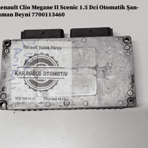 7700113460 Renault Clio Megane 2 Scenic 1.5 Dci Otomatik Şanzıman Beyni
