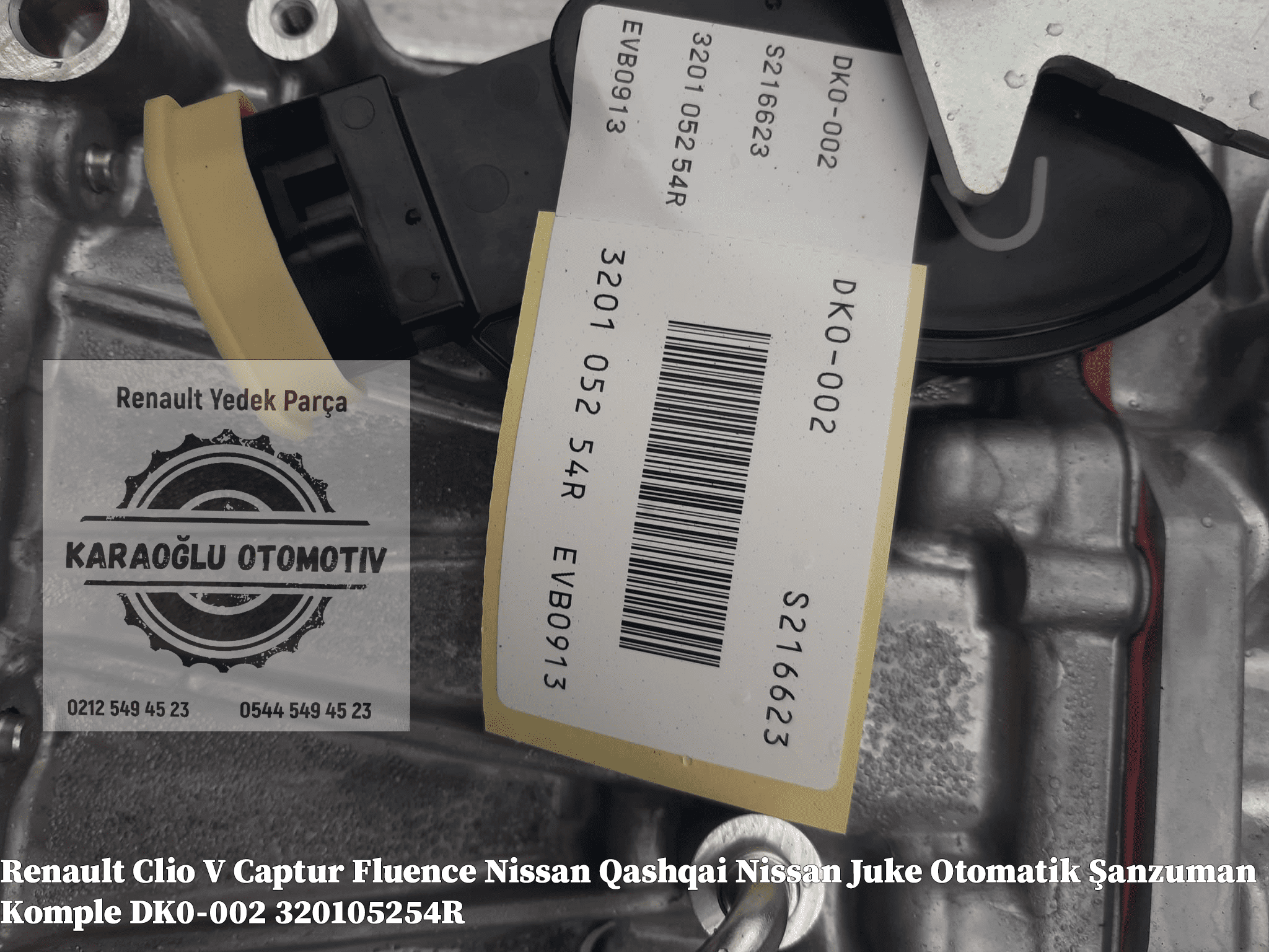 DK0-002 320105254R Renault Clio V Captur Fluence Nissan Qashqai Nissan Juke Otomatik Şanzuman Komple - Görsel 4