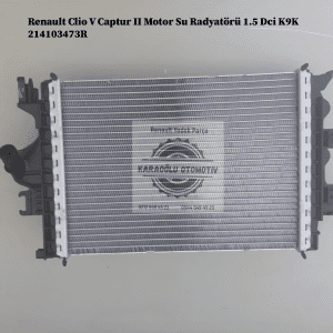 214103473R Renault Clio 5 Captur 2 Motor Su Radyatörü 1.5 Dci K9K