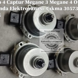 305730606R 305738737R Renault Fluence Clio 4 Captur Megane 3 Megane 4 Otomatik Vites Kumanda Elektrovanası  Çıkma