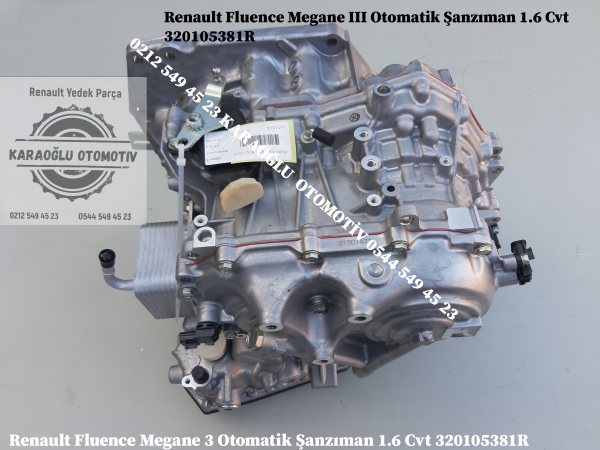 320105381R Renault Megane 3 Fluence Otomatik Şanzıman 1.6 Cvt - Görsel 2