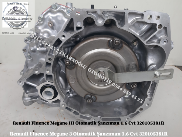 320105381R Renault Megane 3 Fluence Otomatik Şanzıman 1.6 Cvt
