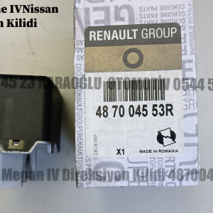 487004553R Renault Megane 4 Kadjar Nissan Qashqai J11 Direksiyon Kilidi