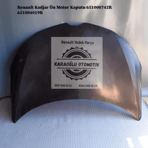 651000742R 651004019R Renault Kadjar Ön Motor Kaputu