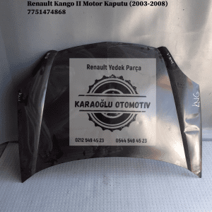 7751474868 Renault Kango 2 Motor Kaputu (2003-2008)