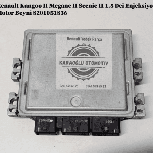 8201051836 Renault Megane 2 Scenic 2 Kangoo 2 1.5 Dci Enjeksiyon Motor Beyni