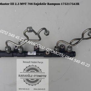175217543R Renault Master 3 2.3 M9T 708 Enjektör Rampası