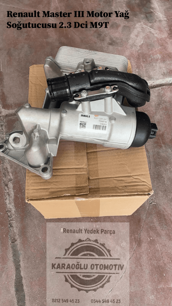 8201005241 Renault Master 3 Motor Yağ Soğutucusu 2.3 Dci M9T