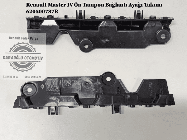 620500787R Renault Master 4 Ön Tampon Bağlantı Ayağı Takımı - Görsel 2