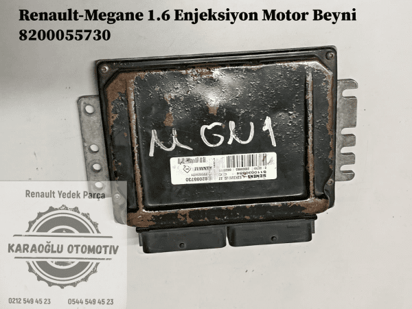 8200055730 Renault Megane 1.6 Enjeksiyon Motor Beyni - Görsel 2