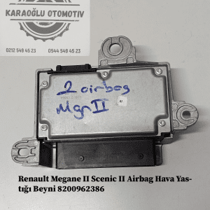 8200962386 Renault Megane 2 Scenic 2 Airbag Hava Yastığı Beyni