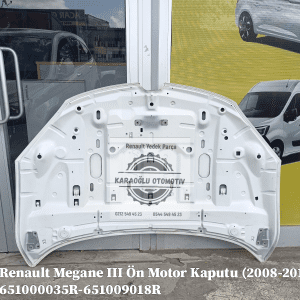 Megane 3 Ön Motor Kaputu (2008-2012) 651000035R 651009018R