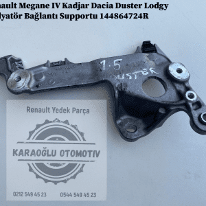 144864724R Renault Megane 4 Kadjar Dacia Duster Lodgy Radyatör Bağlantı Supportu Çıkma