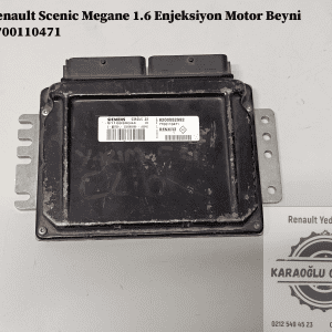 7700110471 Renault Megane Scenic 1.6 Enjeksiyon Motor Beyni