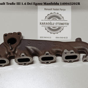 140045202R Renault Trafic 3 1.6 Dci Egzoz Manifoldu