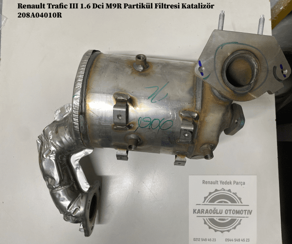 208A04010R Renault Trafic 3 1.6 Dci M9R Partikül Filtresi Katalizör